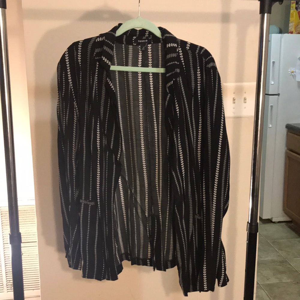 Printed blazer